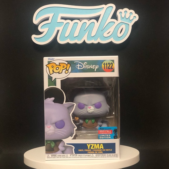 Yzma- 1122 (2021 Fall Convention Exclusive)- Disney- Mint Condition- Funko - Picture 1 of 8